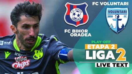 FC Voluntari câștigă la Oradea și strică seria de invincibilitate de acasă a FC Bihor. Nemec și Babic au marcat cu execuții frumoase