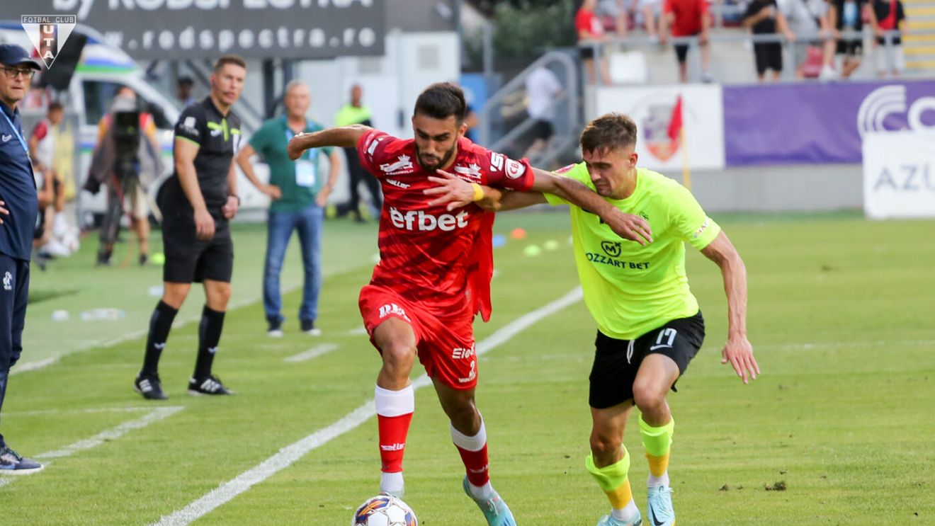 Trupa lui Rednic și-a Fabrycat primul succes în Superliga: UTA – Poli Iași 1-0