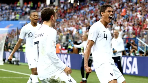 „Cine nu are portar, să-și cumpere!”. Franța merge în semifinale după 2-0 cu Uruguay, meci privit de pe bancă de Cavani și decis de Varane, Griezmann și gafa lui Muslera. Cronica partidei