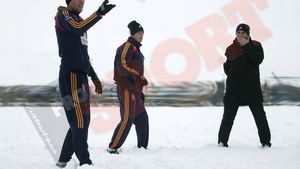 Foto EXCLUSIV** Găman și Bărboianu trag tare la antrenamente
