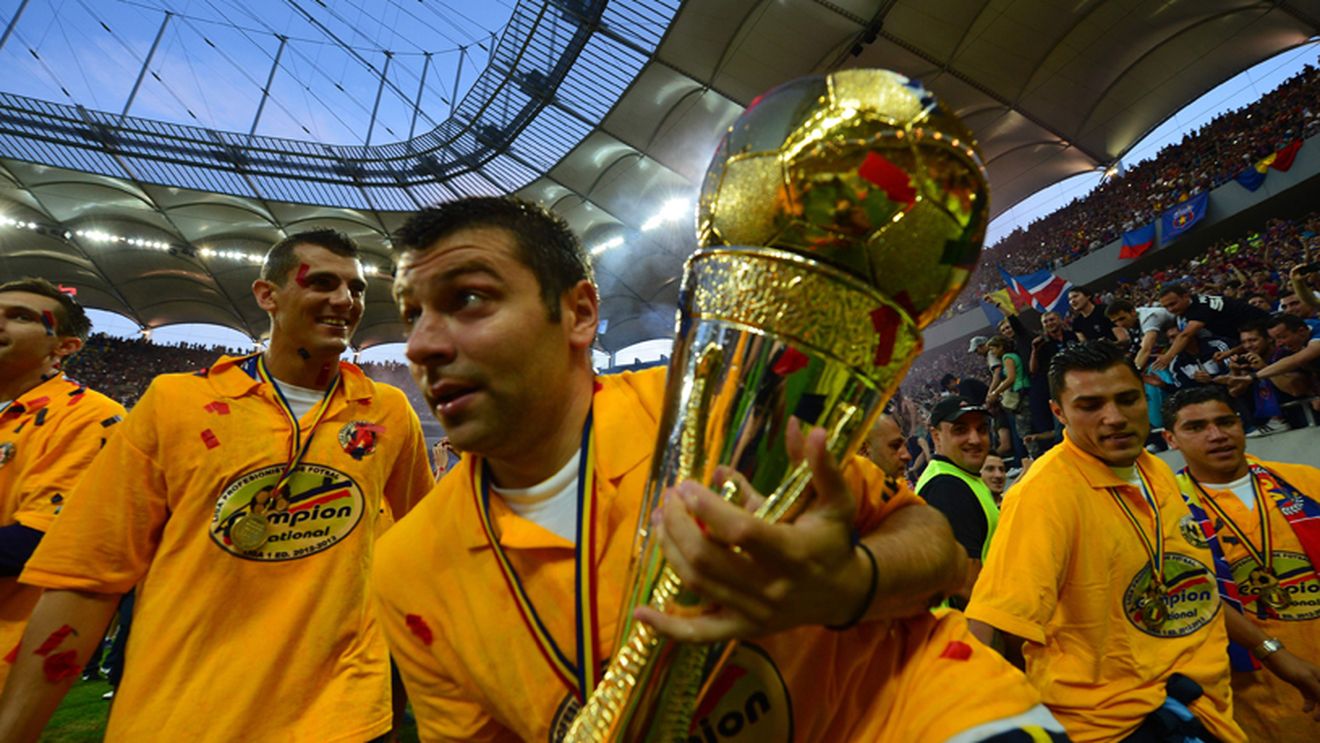 Rusescu, cel mai iubit dintre steliști: "E greu de exprimat în cuvinte ce simt" Reacția după al doilea titlu în Liga 1