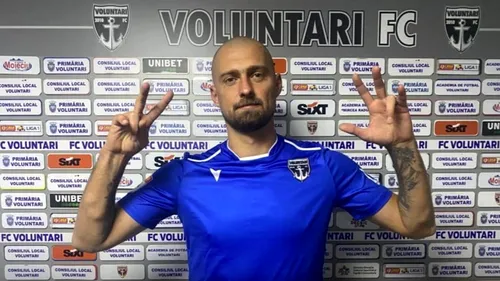 OFICIAL | Gabi Tamaș a semnat cu FC Voluntari! Fundașul central revine în Liga 1. ProSport a aflat durata contractului