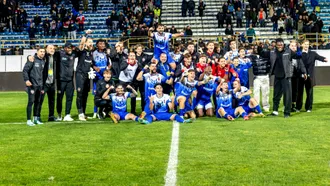 CS Gloria Bistrița, ce victorie! Succes entuziasmant contra FCSB și speranțe pentru un parcurs lung în Cupa României. Sebastian Moga: ”Erau unii care ziceau: «Bă, ce ați fumat de credeți că bateți FCSB?»”