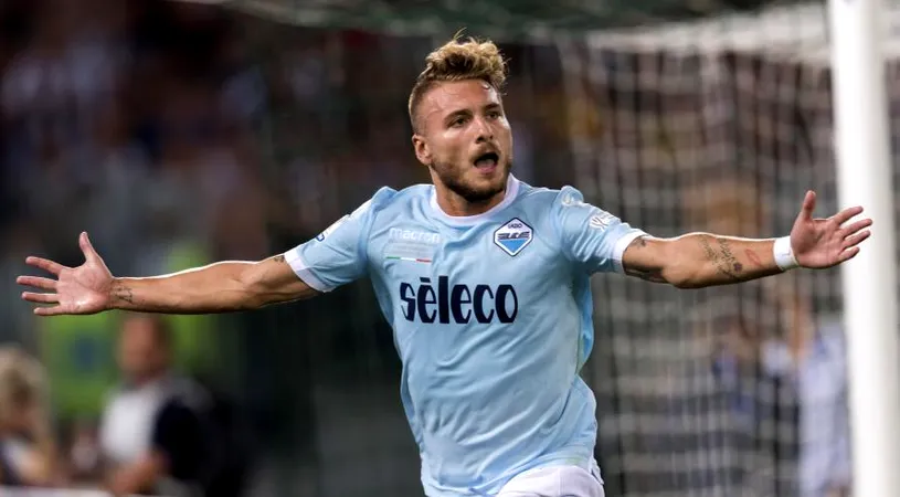 Mamma mia, Ciro! Immobile s-a întrecut pe sine în al cincilea minut de prelungiri din Cagliari - Lazio. VIDEO | Cum a marcat golul începutului de an în fotbalul mondial