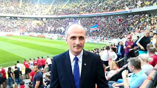 EXCLUSIV | Talpan n-a primit invitație la lojă de la conducerea clubului! Juristul care a adus Steaua înapoi la Armată vede meciul cu Academia Rapid de la tribuna I, dintre suporteri