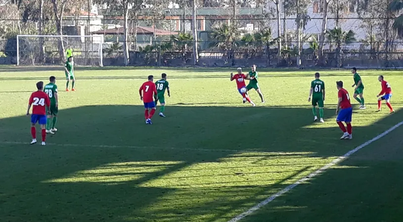 VIDEO | Primul meci în Antalya, prima victorie pentru Steaua!** Elevii lui Marius Lăcătuș au învins un adversar cu nume