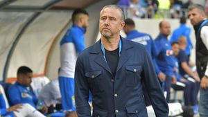 Reacția lui Laurențiu Reghecampf după un nou succes cu Neftchi Baku în Azerbaidjan! Românul i-a răspuns antrenorului advers: „Asta e părerea lui!”