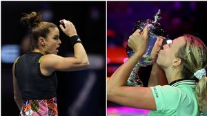 Maria Sakkari nu a mai rezistat după ce a învins-o dramatic pe Irina Begu! Ce a pățit grecoaica în finala cu Anett Kontaveit de la Sankt Petersburg, deși a avut 5-2 în setul decisiv