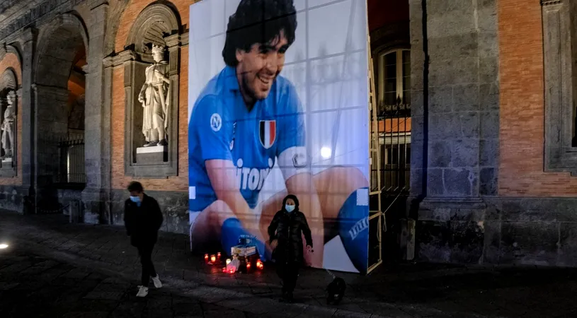 Surpriza pregătită de către Napoli pentru comemorarea lui Diego Maradona, dezvăluită pe rețelele sociale | FOTO