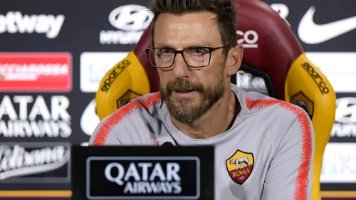 Eusebio Di Francesco, sub observație. 