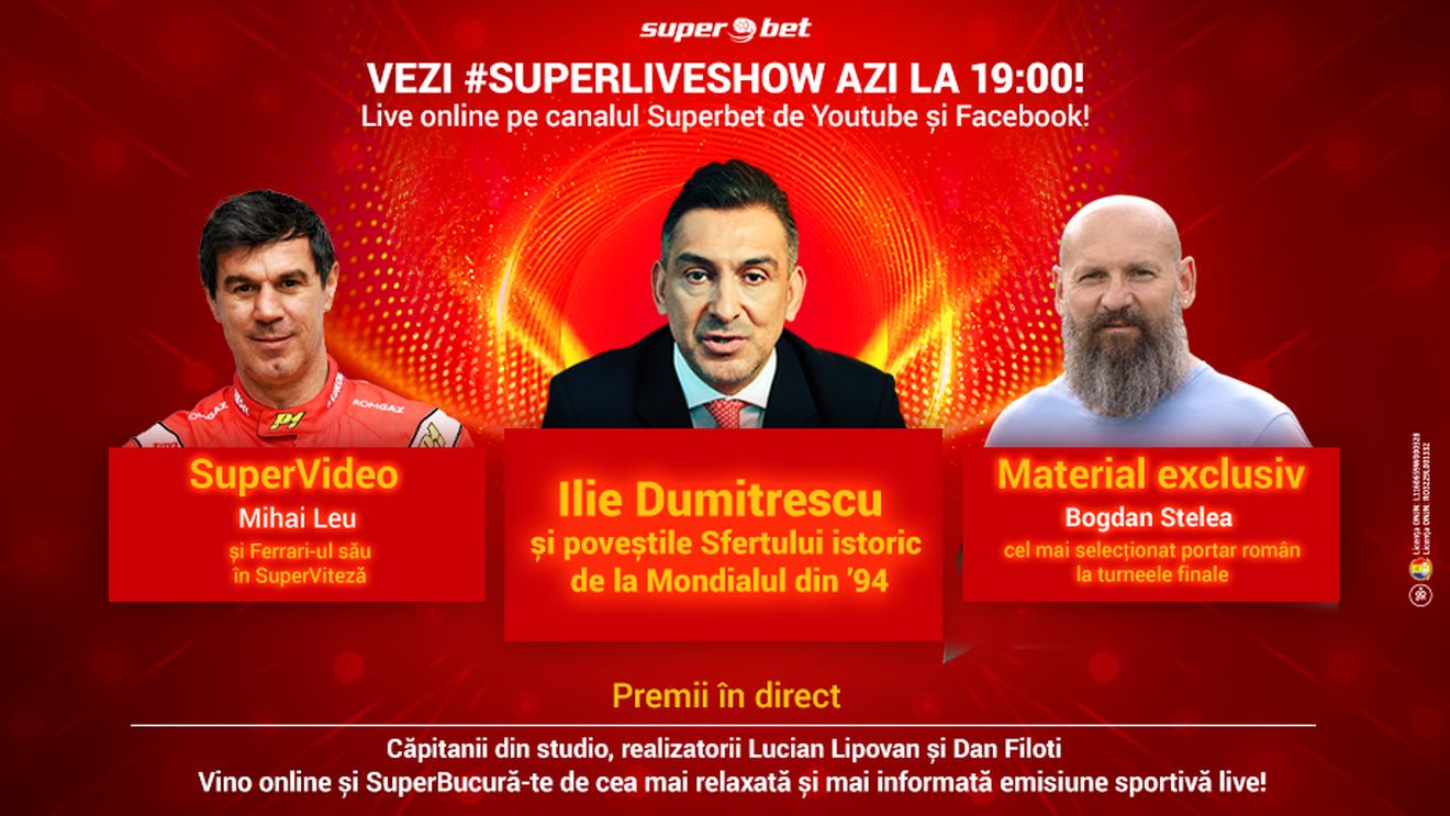 SuperLive Show, emisiunea exclusiv online unde poți câștiga în fiecare săptămână
