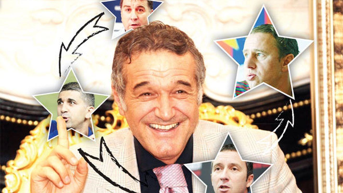 "Să joace mai pe stânga... și pe dreapta!" **ProSport a aflat tot mesajul pe care Becali i l-a transmis lui Reghe în timpul meciului cu Chelsea! Cum a reacționat antrenorul