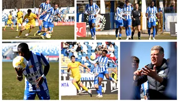 0-1 la pauză, 6-1 la final! Poli Iași și-a revenit spectaculos contra ”lanternei” Muscelul! Tibor Selymeș: ”În prima repriză a fost haos, mie mi-a fost rușine”