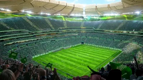 Un stadion cum nu s-a mai văzut pe Pământ: imagini uluitoare cu arena de 92.000 de locuri a Regelui Salman al Arabiei Saudite