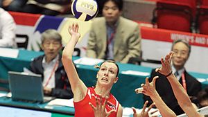 Trăgătoare de elită la volei