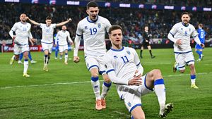 Rezultatele serii în play-off-ul pentru Campionatul Mondial. Kosovo a dat lovitura după un meci cu 7 goluri!