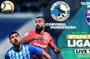 Corvinul – Gloria Buzău se joacă ACUM, în deschiderea play-off-ului Ligii 2. Partea secundă începe cu un gol marcat rapid
