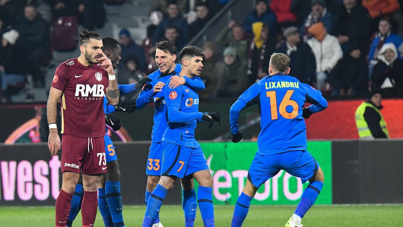 Perspectivă nouă asupra fazei controversate din CFR Cluj - FCSB: „Își rupe genunchiul, ruptură de ligamente”. EXCLUSIV
