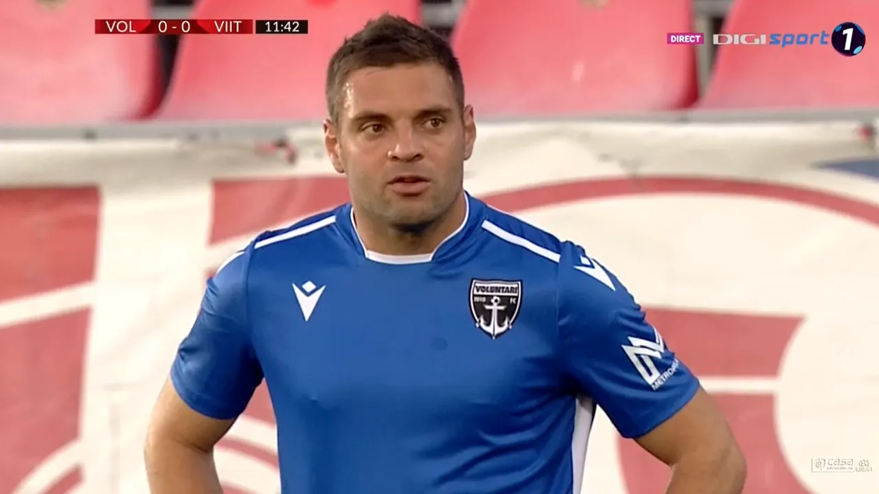 Adi Popa, nemulțumit după partida FC Voluntari - CFR Cluj: „Clar m-a tras foarte mult înapoi!”