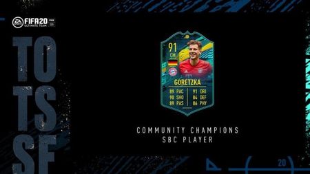 Player Moments Leon Goretzka este noua provocare de tipul Squad Building Challenge! SBC-ul vă aduce în echipă unul dintre cei mai buni mijlocași din acest mod al jocului