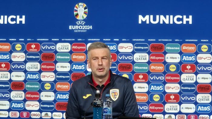 Edi Iordănescu și Nicolae Stanciu răspund LIVE întrebărilor de la Allianz Arena Munchen: „Promit că vom da totul, suntem pregătiți să dăm totul, ne vom pune în luptă și ne batem pentru fiecare metru de teren!”. VIDEO