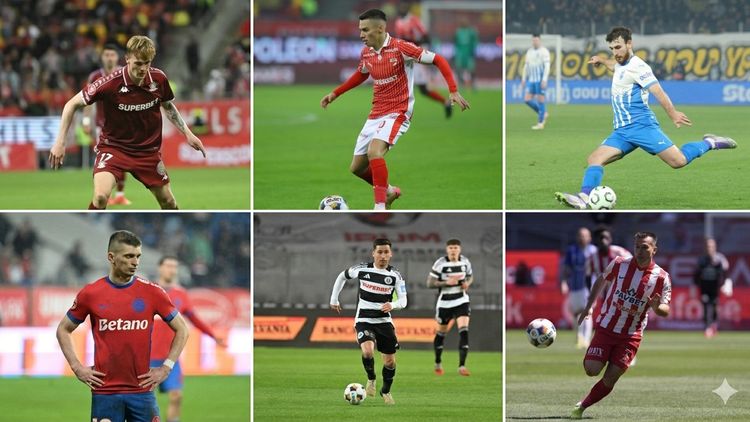 EXCLUSIV Mijlocașii de aur ai campionatului! Trei nume grele în echipa sezonului din Superliga și o ierarhie care va stârni polemici fără sfârșit