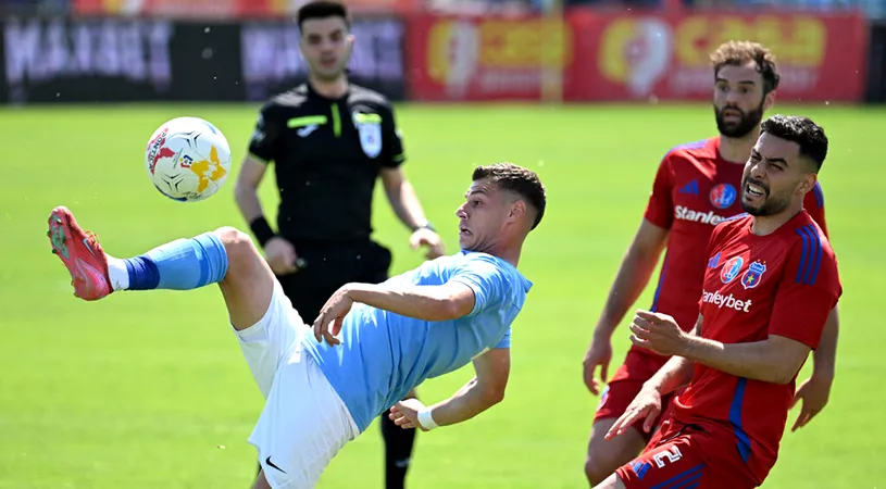 Steaua, ”stoarsă” în acest final de sezon! Daniel Oprița a explicat eșecul cu FC Voluntari și nu știe dacă echipa sa are valoare pentru primele locuri din play-off-ul Ligii 2