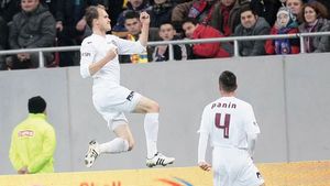 Campioana e șvaițer în apărare:** CFR Cluj - Viktoria Plzen 1-3