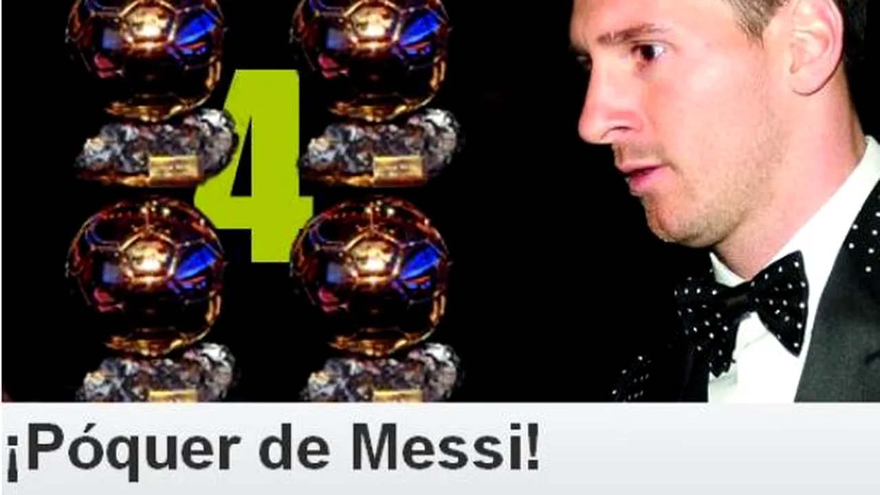 Messi, povestea continuă!** Spaniolii: 