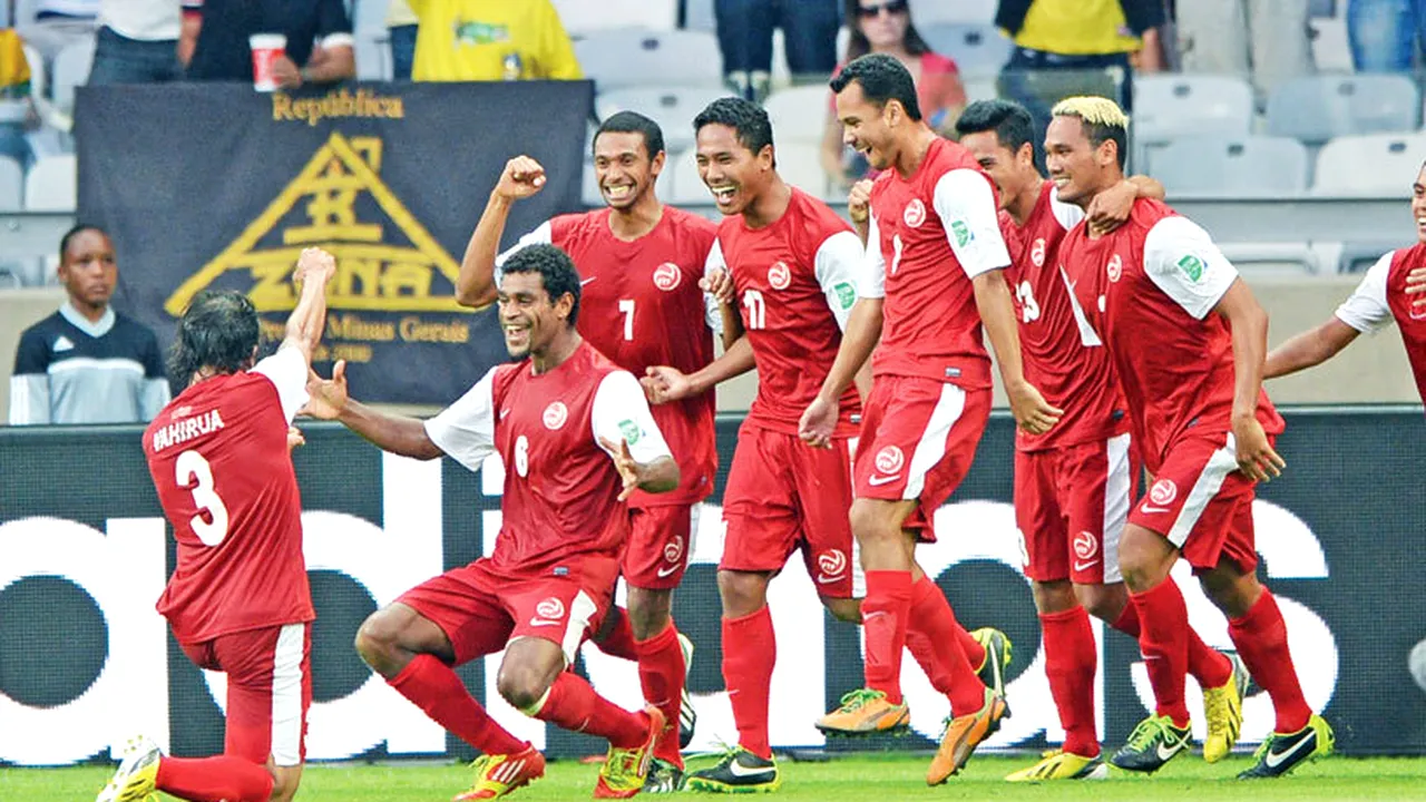 Asta e bucuria fotbalului! Tahiti a fost învinsă cu 6-1 de Nigeria la primul meci al echipei din Polinezia Franceză la o competiție organizată de FIFA