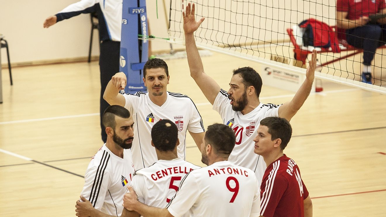 Dinamo a făcut instrucție cu Steaua. "Roș-albii" au câștigat cu 3-0 la volei și sunt neînvinși în campionat după trei etape