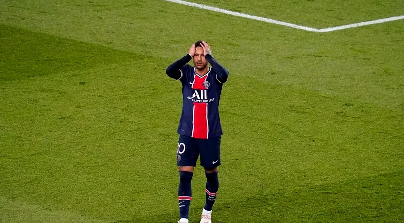 Neymar, lovit de un ghinion teribil în meciul cu Bayern! Două bare în trei minute și ratare monumentală | VIDEO