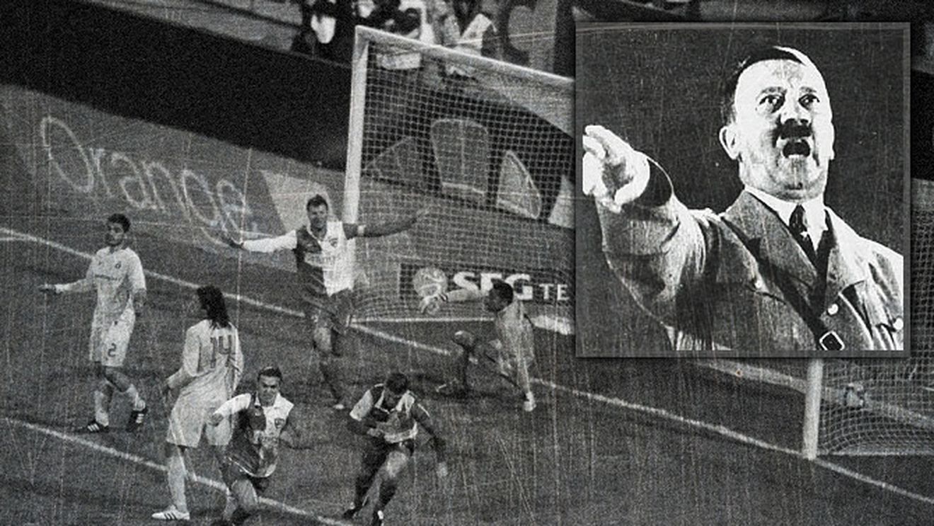 VIDEO AMUZANT!** Hitler 'a luat foc' la aflarea rezultatului din "Derby de România":)