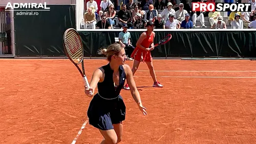 Gabriela Ruse luptă să rămână cea mai bună româncă de la Roland Garros, la dublu: „Am încercat să jucăm la fel toate punctele” | FOTO & VIDEO EXCLUSIV | CORESPONDENȚĂ DE LA ROLAND GARROS