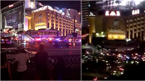 Panică în Las Vegas! VIDEO | Zeci de mașini de poliție mobilizate, după ce s-au auzit focuri de armă în apropierea sălii unde s-a disputat meciul Mayweather – McGregor