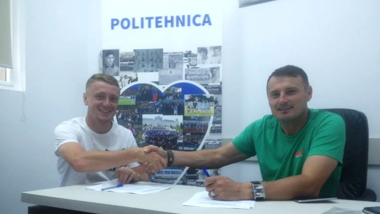 Un nou transfer în Copou. Danu Spătaru a semnat pe doi ani cu CSM Poli Iași