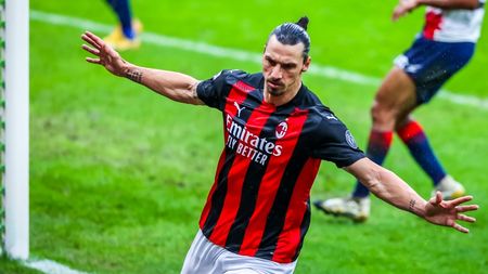 Doar Zlatan putea face asta! Ibrahimovic, la golurile 500 și 501, în același meci. Starul lui AC Milan atinge o bornă istorică la 39 de ani