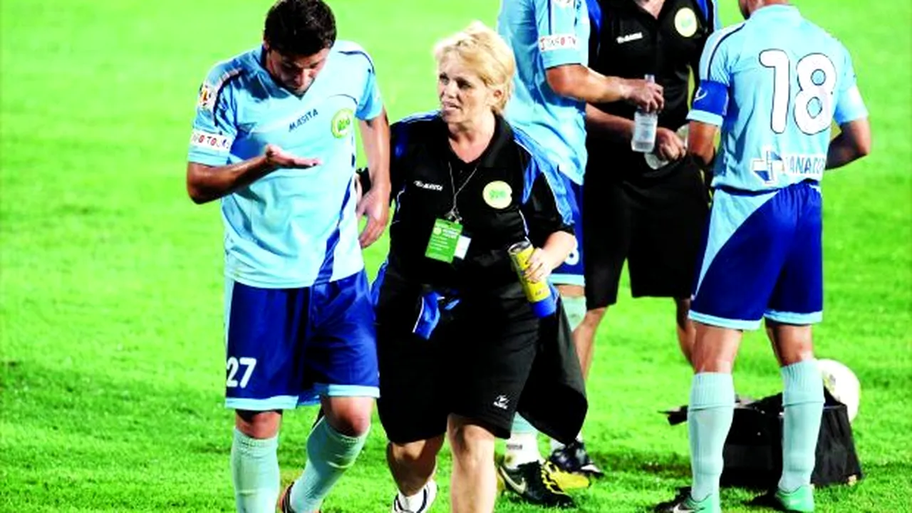 Unicul medic de sex feminin din Liga 1!** O poveste fără perdea despre munca unei femei într-o lume exclusiv a bărbaților