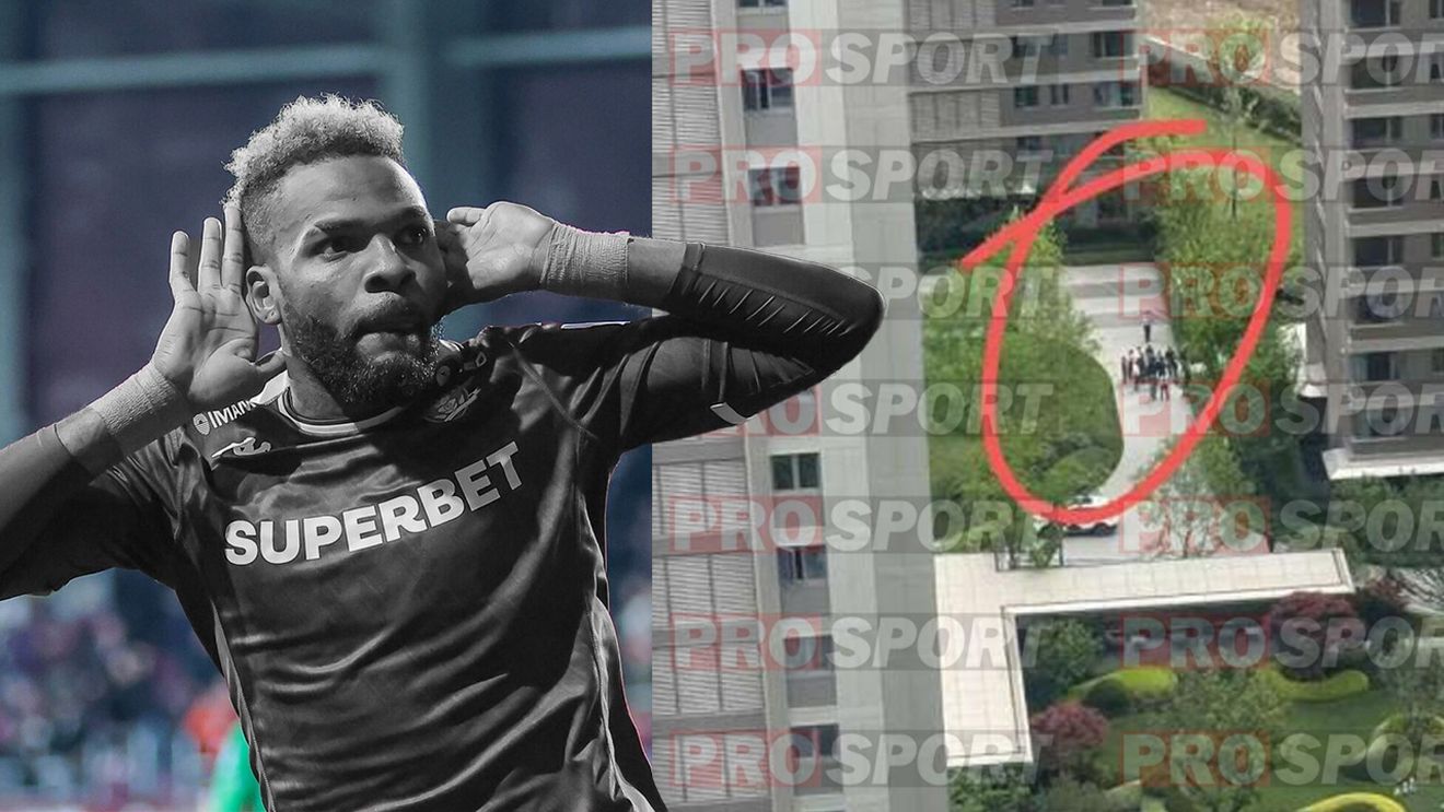 A apărut prima imagine de la locul unde ar fi căzut Aaron Boupendza! Fotografia care circulă în China