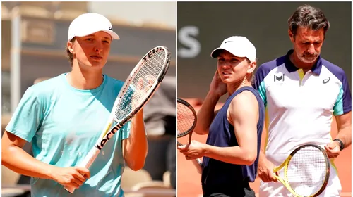 Iga Swiatek a luat prea în serios antrenamentul cu Simona Halep de la Roland Garros! Gestul cu care liderul WTA a lăsat-o fără reacție pe româncă | VIDEO