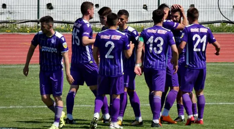 Campionii FC Argeș, mulțumită de hotărârea FRF privind play-off-ul pentru promovare. Cristian Gentea: ”S-a încercat ca dezavantajul să fie cât mai mic.” Ce urmează pentru piteșteni