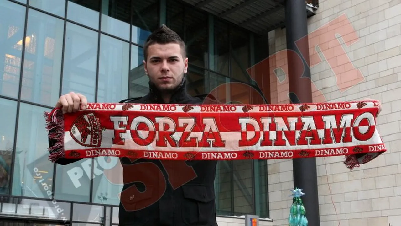 FOTO EXCLUSIV** Daminuță își face prezentarea oficială la Dinamo chiar în orașul în care 