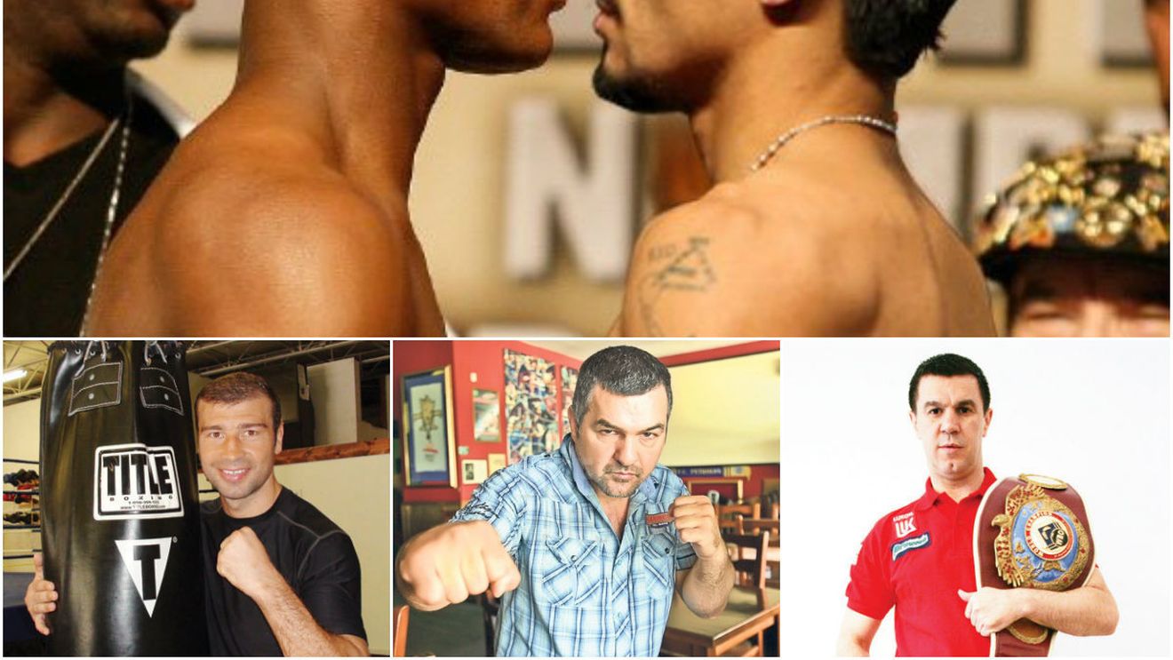 EXPERȚI | Bute, Doroftei și Leu analizează pentru ProSport meciul secolului Mayweather - Pacquiao. Doi dintre cei trei campioni ai lumii merg pe american: "Dacă nu-l pune jos până în runda a 7-a, va fi decizie la puncte"