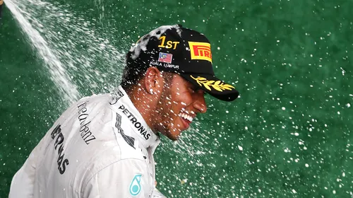 Lewis Hamilton, „prinț” în Bahrain. Nico Rosberg rămâne lider în clasamentul piloților