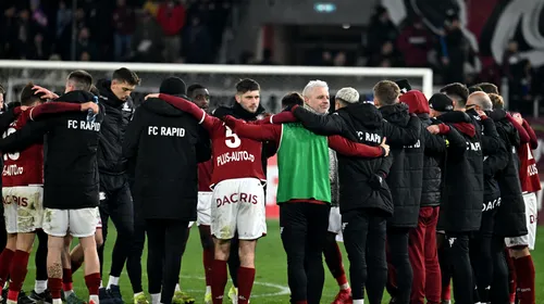Rapid București e gata să dea afară câțiva fotbaliști din lot: „Să facem curățenie”. EXCLUSIV