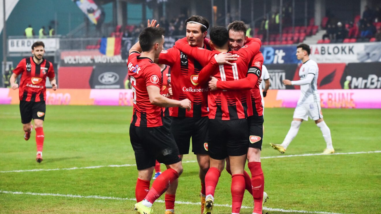 FK Csikszereda - FC Hermannstadt 2-1, în etapa 28 din Superliga. Ciucanii egalează Petrolul la numărul de puncte, dar rămân pe loc de baraj
