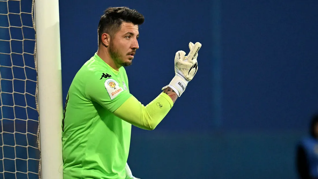 Cristian Bălgrădean vrea să joace în Liga 2. Planurile portarului ajuns la 37 de ani, la final de carieră: ”O promovare ar însemna o motivație în plus să nu mă las”