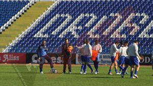 FOTO** Pandurii, la primul contact cu "Municipalul" severinean