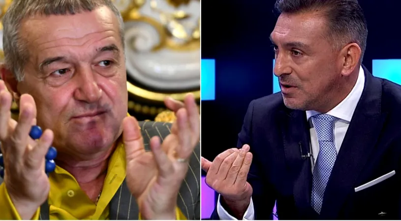 Gigi Becali, scandal monstru cu Ilie Dumitrescu, în direct la TV, din cauza lui Claudiu Keșeru: „Bine, mă, îmi iau profesor să mă învețe! Voi nu aveți logică”