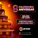 ADVERTORIAL. La 8 ani de Betano te premiem cu 8 invitații duble la UEFA EURO 2024™ și premii totale de 200.000 Lei Cash!